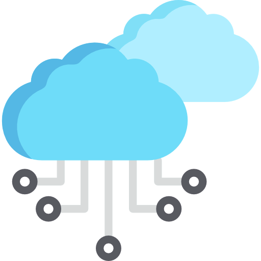 Cloud computing icône