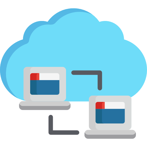 Cloud computing アイコン