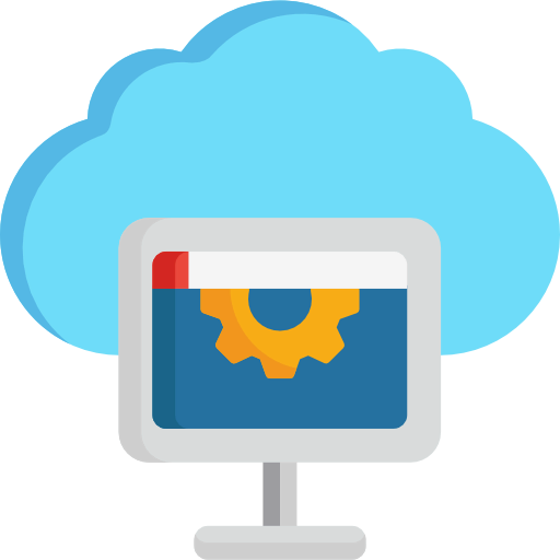Cloud computing Ikona