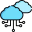 Cloud computing icône 64x64
