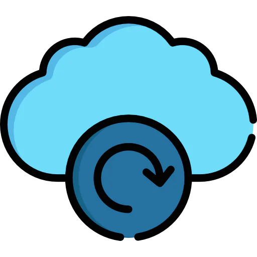 Cloud computing icône