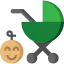 Pushchair icon 64x64