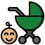 Pushchair icon 64x64