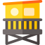 Lifeguard tower icon 64x64