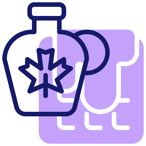 Maple syrup icon