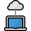Cloud computing icon 64x64