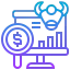 Stock market icon 64x64