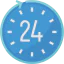 24 часа иконка 64x64