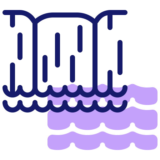 Waterfall icon