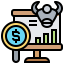 Stock market icon 64x64