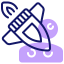 Rocket space ship Symbol 64x64