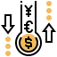 Cash flow icon 64x64