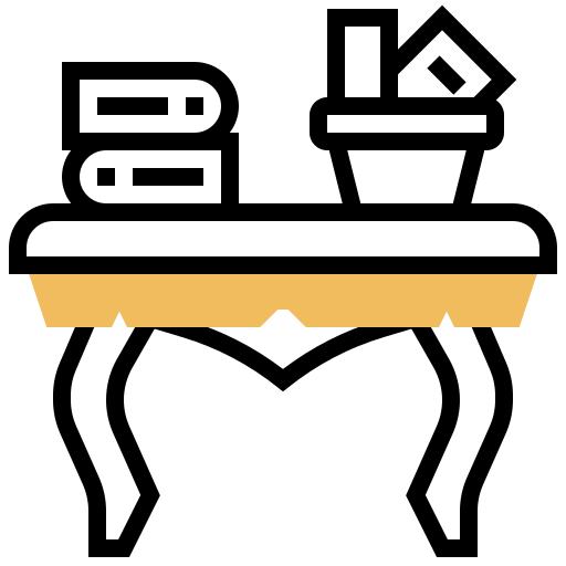 Coffee table icon