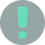 Warning icon 64x64
