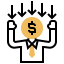 Passive income icône 64x64