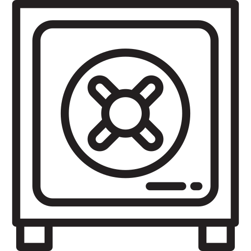 Safe box icon