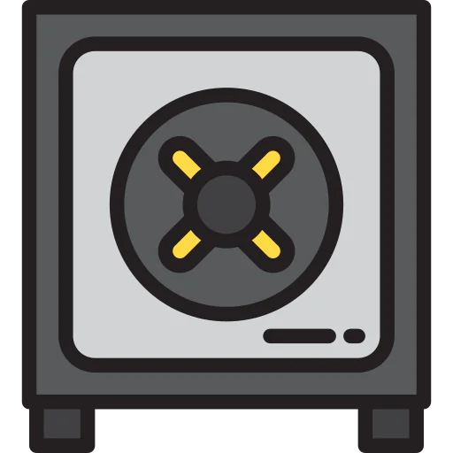 Safe box icon
