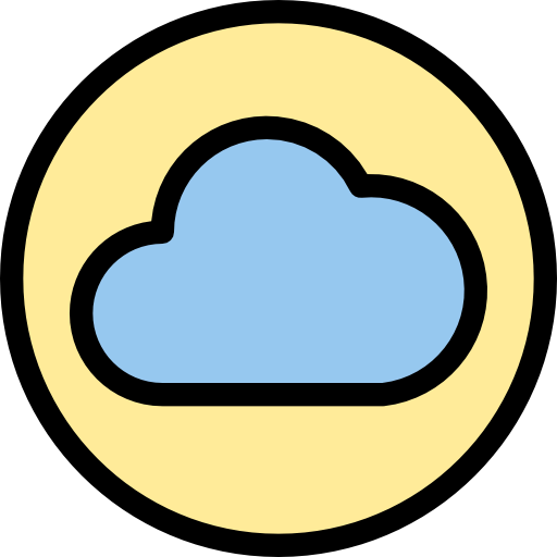 Cloud computing icon