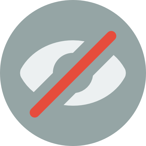 Hide icon
