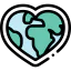 Planet earth icon 64x64