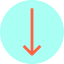 Down arrow icon 64x64