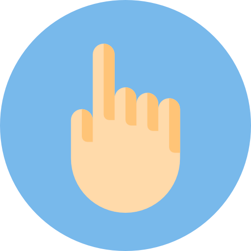 Hand icon
