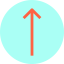 Up arrow icon 64x64