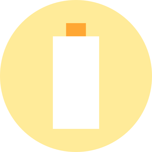 Empty battery icon
