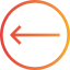 Left arrow icon 64x64