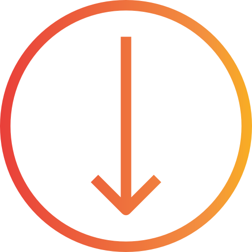 Down arrow icon