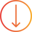 Down arrow icon 64x64
