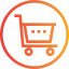 Shopping cart icon 64x64