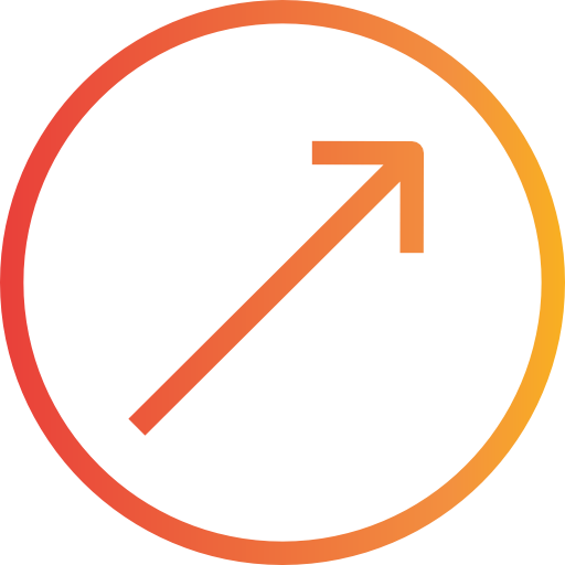 Diagonal arrow icon