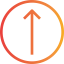 Up arrow icon 64x64