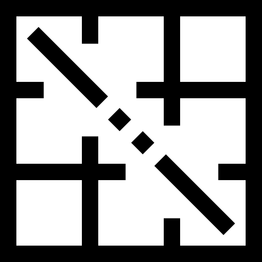 Grid off icon