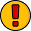 Warning icon 64x64