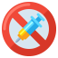 No vaccines ícono 64x64