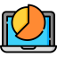Pie chart icon 64x64
