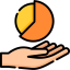 Pie chart icon 64x64