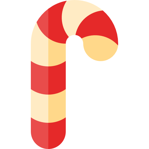Candy cane icon