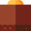 Chocolate fudge icon 64x64