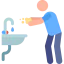Washing hands icon 64x64