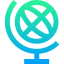 Globe icon 64x64