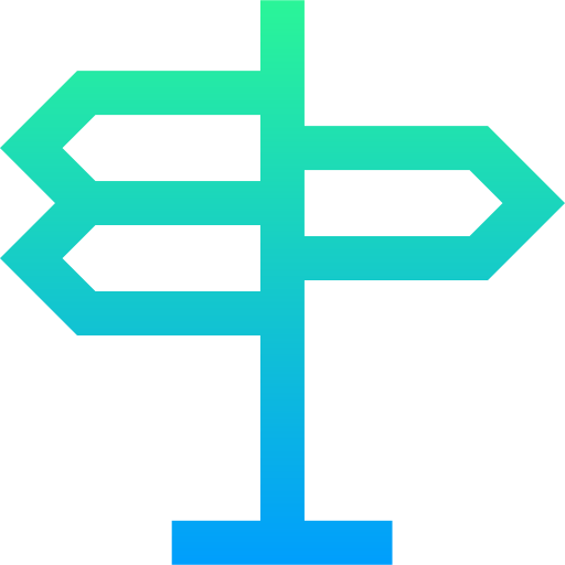Signpost icon