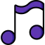 Musical note icon 64x64