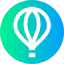 Air balloon icon 64x64