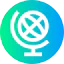 Globe icon 64x64