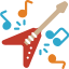 Electric guitar icon 64x64