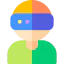 Virtual glasses ícone 64x64