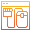 Online shop icon 64x64